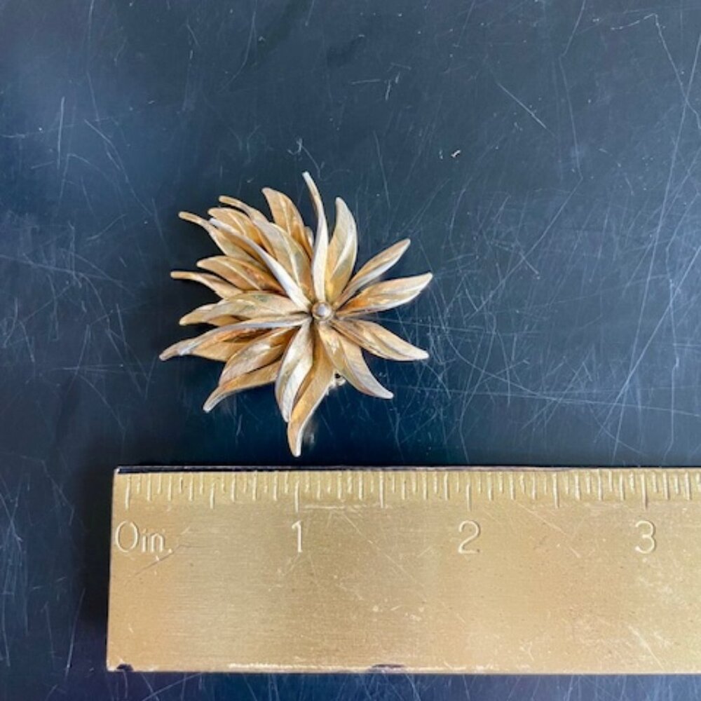 Dior, Gold Plated Brooch- GROSSE 1959 Made in Germany - Picture 4 of 5